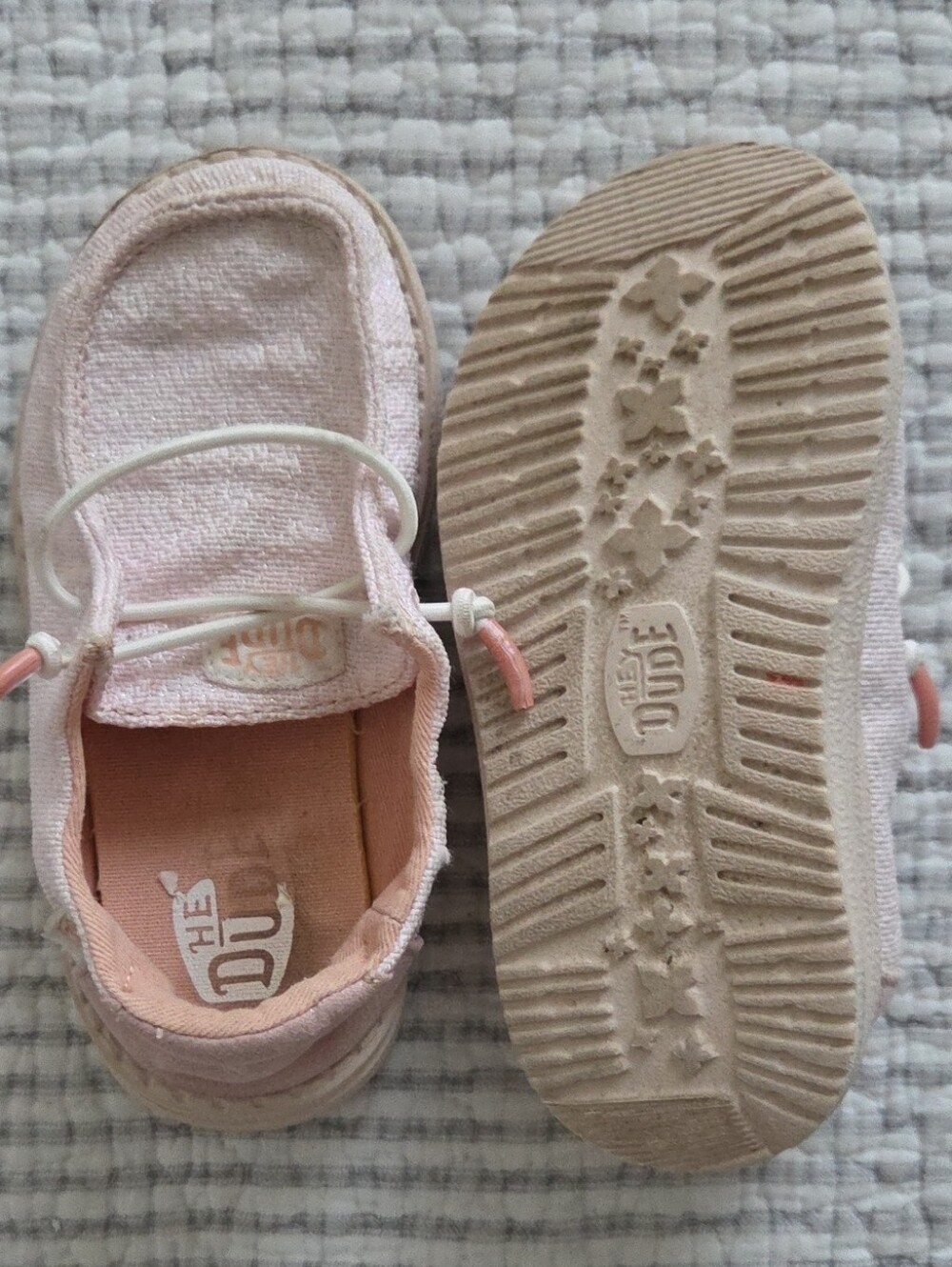 Hey Dude Pink Slip-On Shoes